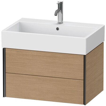 Xviu Wall-Mounted Vanity Unit European Oak